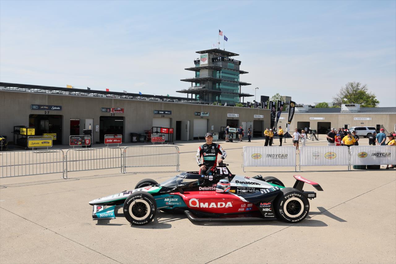 Takuma Sato - Indianapolis 500 Qualification Photo - By: Travis Hinkle -- Photo by: Travis Hinkle